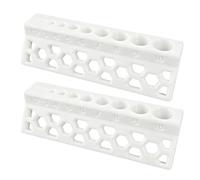 Bloc perforateur - Précision imprimée en 3D deux pièces, bloc guide perforation trous droits dans des tubes - pour plombier mécanique, bricolage, fabrication construction