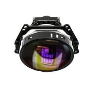 Bloc phare avant Kit Rénovation Phares Voiture Phare Hella 3R G5 6000K Lentille Hyperboloïde 2 Lentilles Bi Projecteur LED 3 Pouces Phares avants transparent