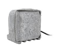 - Bloc pierre 4x16A + 2 interrupteurs 1,5m - Gris