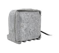 Bloc Pierre 4x16A + 2 interrupteurs 1,5m - Gris - Zenitech