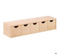 Bloc plaqués de tiroir - ASTIGARRAGA KIT LINE - 5x1 - Pin massif - Monté - Marron