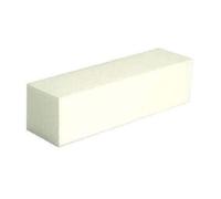 Bloc polisseur blanc pour ongles