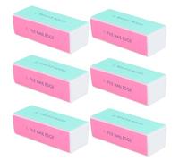Bloc Polissoir à Ongles 6 Pièces, Design 4 Faces en Éponge