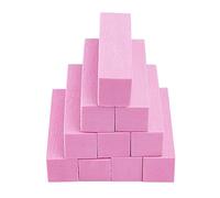 Bloc polissoir à ongles pour pédicure manucure soins art éponge polonais outils de ponçage 10 tampons professionnels préparations et polissage beauté et produits pour pédicure conseils éponge