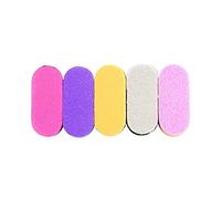 Bloc polissoir pour ongles, Mini bloc de limes à ongles en éponge, grain 100/180, multicolore, paquet 10/20/40 pièces(Mix-40pcs)