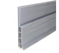 Bloc-porte de 100 cm, bande d'étanchéité pour portes intérieures et extérieures, matériau TPE, joint d'étanchéité de 0 à 28 mm, lot de 1