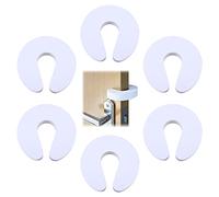 Bloc Porte Securite Bebe, Bloque Porte Bébé, Stop-porte Mousse, Amortisseur Bloque Porte,6 Pcs Bloc Porte Sécurité Bébé Stop-porte Mousse Bloc-porte Anti Pincement-Blanc