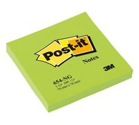 Bloc Post-It 100f 76x76mm Vert - Lot 6