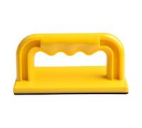 Bloc poussoir de travail du bois pour scies de table et tables de défonceuse, outil d'alimentation manuel de sécurité avec poignée ergonomique antidérapante, contrôle à 3 directions, jaune pour plaque