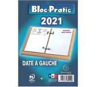 Bloc-pratic date à gauche 8,2x12 cm