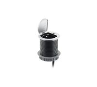 Otio - Bloc prise encastrable + clapet + port USB Inox G