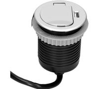 Bloc Prise Encastrable Plan De Travail Prise Meuble Ø6Cm Avec Couvercle Chargeur Usb Et Câble 1,8M[DYB984334]