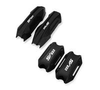 Bloc Protection Contre Les Collisions Bloc De Protection Pare-Chocs Moteur 25 Mm pour Suzuki SV650 / S SV650S SV 650(Black7-4PCS)