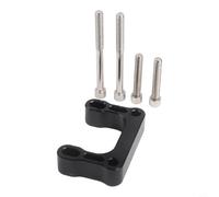 Bloc rehausseur de guidon pour Sur-ron Light Bee X, Segway X160 X260, extension de potence en aluminium 6061 pour vélo électrique tout-terrain, noir (15 mm)