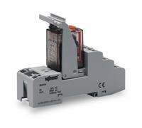 Bloc relais WAGO 858-518 Tension nominale: 230 V/AC Courant de commutation (max.): 5 A 4 inverseurs (RT) 1 pc(s)