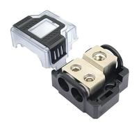 Bloc répartiteur Audio de Voiture, Bloc de Distribution pour Audio de Voiture | Bloc de Connexion du Porte-fusible du répartiteur Audio,Bloc de Distribution de Masse à Sorties 2/3/5 Voies, séparateur