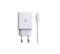 Bloc secteur USB-C vers Lightning One+ pour Smartphone et Tablette Blanc