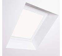 Bloc Skylight Store 6 (78/118) pour fenêtres de Toit Fakro - Blanc occultant - Cadre en Aluminium Blanc