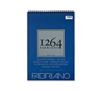 Bloc Spiral Papier Dessin noir A3 - 40 feuilles, 200 g/m² - 1264