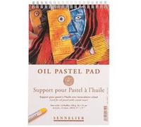 Bloc spirales Pastel à l'huile - 16 x 24 cm - 12 feuilles - Sennelier G