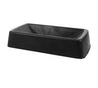 Bloc Stabilisateur de Cric pour Roue Unique en Caoutchouc Noir | Poignées Intégrées, Surface Antidérapante Résistante aux Chocs, Traction Multi-surfaces, Rangement Facile