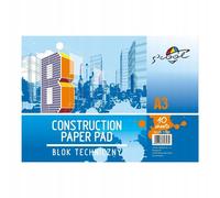 BLOC TECHNIQUE A3 10 feuilles 160gsm