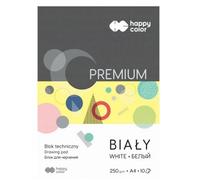 Bloc technique blanc de qualité supérieure A4 250g - 10 feuilles Idéal pour les projets créatifs et l'artisanat