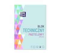 Bloc Technique ComposA4 10 Feuilles Couleur Pastel 1 Pièce 225g/m2