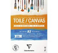 Bloc Toiles Cosmos A3 29,7 x 42 Cm 10 Feuilles Clairefontaine