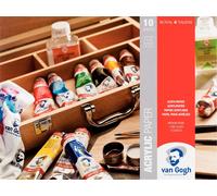Bloc Van Gogh pour la peinture acrylique, 10 feuilles, 370 g, 30 x 40 cm