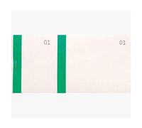 Bloc vendeur 100 feuillets vert - 60 x135 mm
