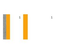 Bloc vendeur, dimensions: (L)135 x (H)60 mm, vert