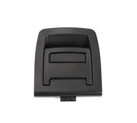 Bloc verrouillage coffre voiture Pièces Automobiles Plaque Inférieure Coffre Poignée Couverture Verrouillage Couvercle Roue Secours 51477267484 51477267483 Pour F15 F16 X5 X6(Modèle noir A)