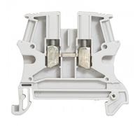 bloc viking 3 - 1 jonction - 1 entrée / 1 sortie - 2.5 mm² - gris - a vis