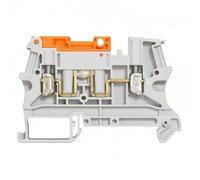 bloc viking 3 - sectionnable - non coupé - préhenseur - orange - a vis