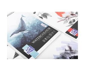 Bloc Watercolour Oxford Art 210X297 Reliure Integrale 10 Feuilles 300G