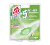 WC NET Bloc WC anti-tartre formule 5 actions WC Net Energy Citrus Fresh