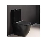 Bloc WC monobloc complet avec réservoir bas et abattant WILD BLACKMAT - CRISTINA ONDYNA WWL301313