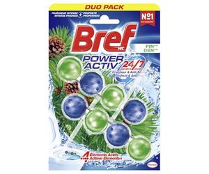 Bloc WC Pin Power Activ' BREF WC - les 2 blocs de 50g Lot De 3 - Par Lot