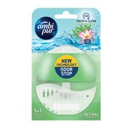 Bloc WC rechargeable Ambi Pur parfum bambou et lotus