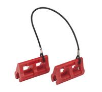 Blocage de Direction Hydraulique pour Moteurs Hors-Bord, Outil Universel, Barre de Support Robuste en TPE, Convient pour, Rouge