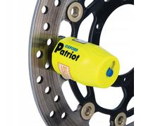 BLOCAGE DE DISQUE DE FREIN PATRIOT JAUNE FLUO