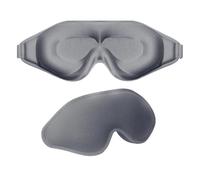 Blocage de la lumière profilé pour les voyages en avion avec rembourrage en mousse à mémoire de forme et sangles réglables pour un confort sans pression, blocage de la lumière profilé pour les voyages