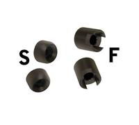 Blocage rapide de roue pour art BiciSupport 100/190/101 (x4) Noir