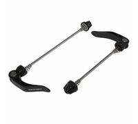 Kit de 2 blocages rapide de roue VTT-Route avant + arrière pour patte large sur cadre carbone Newton Noir