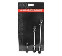 Kit de 3 blocages rapide de roue VTT avant + arrière avec serrage selle et llen Newton Noir