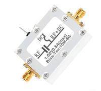 Blocage RF DC, 10 MHz-6 GHz en T de polarisation pour alimentation coaxiale micro-ondes, composant en métal à large bande avec perte < 1,2 dB, CC 1-50 V