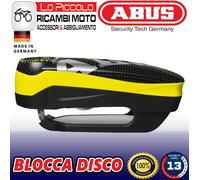 Bloque Disque ABUS Avec Alarme Sonore Moto Detecto 7000 RS1 Jaune 3X5mm