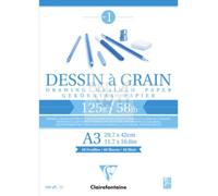BLOCCO CARTA DA DISEGNO "DESSIN À GRAIN" 125 GR A3 N.1