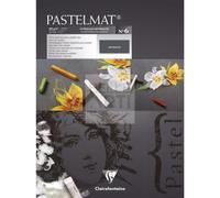 BLOCCO CARTA PASTELMAT 360 GR 12F 30X40 COL. ANTRACITE SEL. 6
